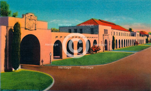 'U.S. Marine Corps Base. San Diego, California', c1941. Artist: Unknown.