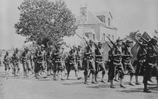 U.S. marines in France, 6 June 1918. Creator: Bain News Service