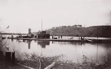 U.S. Monitor Lehigh, James River, 1861-65. Creator: Unknown