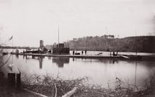 U.S. Monitor Lehigh, James River, 1861-65. Creator: Unknown