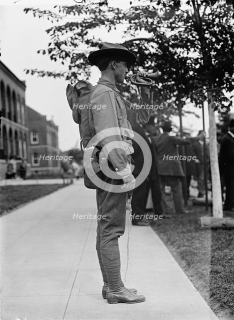 U.S. Army Inspection, 1910. Creator: Harris & Ewing.