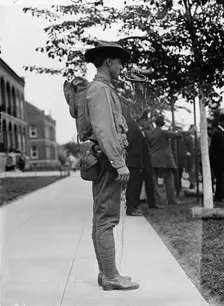 U.S. Army Inspection, 1910. Creator: Harris & Ewing