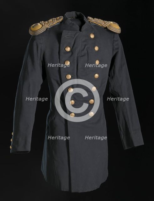 U.S. Army M-1879 junior officer's dress coat worn by John Hanks Alexander, ca. 1890. Creator: Unknown.