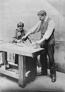 U.S. Boy Scout school, Paris, between c1915 and c1920. Creator: Bain News Service