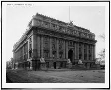 U.S. Custom House, New York, N.Y., c1908. Creator: Unknown