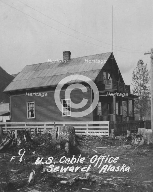 U.S. Cable Office, between c1900 and c1930. Creator: Unknown.