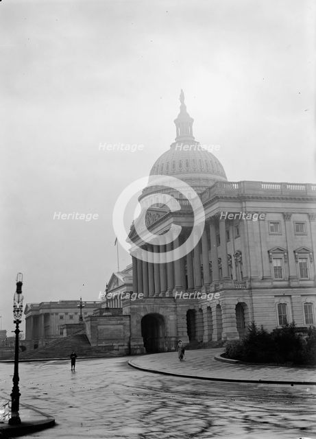 U.S. Capitol - East Facade, 1914. Creator: Harris & Ewing.