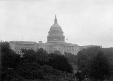 U.S. Capitol from the Southeast, [Washington, DC], 1911. Creator: Harris & Ewing