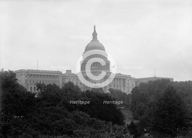 U.S. Capitol from the Southeast, [Washington, DC], 1911. Creator: Harris & Ewing.