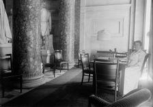 U.S. Capitol - Ladies Reception Room, 1917. Creator: Harris & Ewing