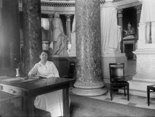 U.S. Capitol - Ladies Reception Room, 1917. Creator: Harris & Ewing