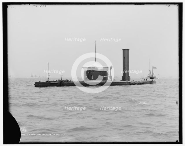 U.S. Civil War monitor Canonicus, c1907. Creator: Unknown.