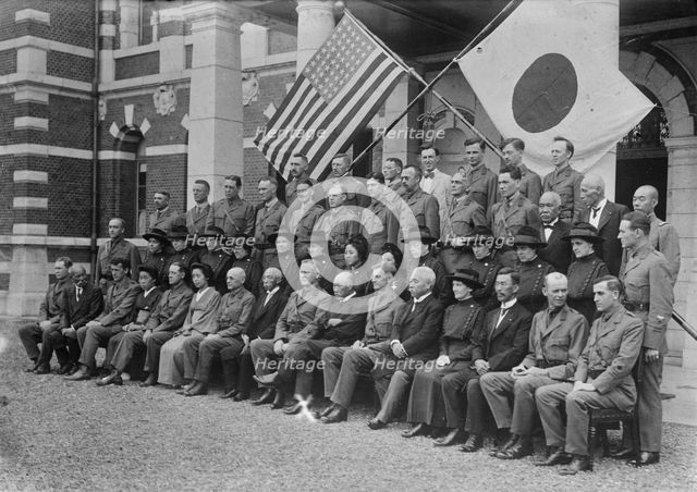 U.S. doctors & nurses in Japan, 1917. Creator: Bain News Service.