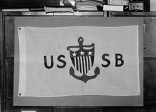 U.S. Emblem For Shipping Board, 1918. Creator: Harris & Ewing