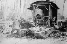 U.S. foresters in France, 1917 or 1918. Creator: Bain News Service