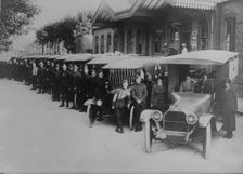 U.S. Red Cross in England, between c1915 and c1920. Creator: Bain News Service