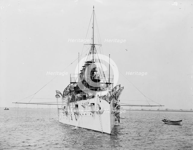 U.S.S. Columbia, between 1894 and 1901. Creator: Unknown.