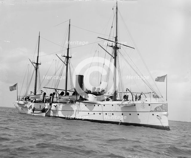 U.S.S. Concord, between 1891 and 1901. Creator: Unknown.