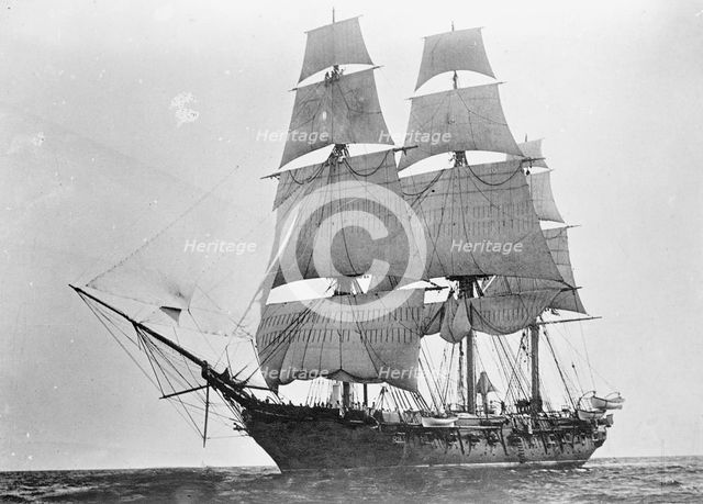 U.S.S. Constellation, 1914. Creator: Unknown.