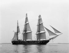 U.S.S. Constellation, between 1890 and 1901. Creator: Unknown
