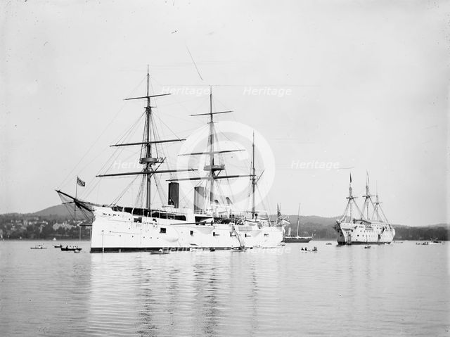 U.S.S. Chicago, between 1890 and 1901. Creator: Unknown.