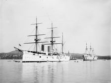 U.S.S. Chicago, between 1890 and 1901. Creator: Unknown