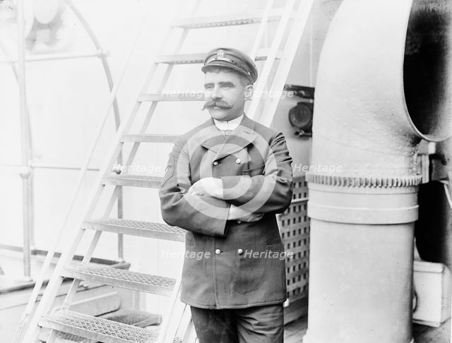 U.S.S. Chicago, chief master at arms, between 1890 and 1901. Creator: Unknown.