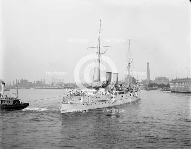 U.S.S. Cincinnati, (1894?). Creator: Unknown.