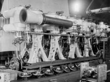 U.S.S. Cincinnati, the engines, 1894. Creator: Unknown