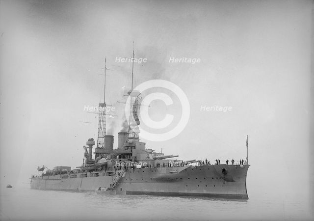 U.S.S. Arkansas, 1914. Creator: Harris & Ewing.