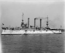 U.S.S. Brooklyn, between 1896 and 1901. Creator: Unknown