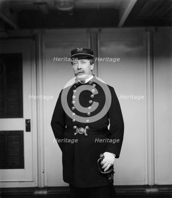 U.S.S. Brooklyn, pay clerk Ramsey, between 1896 and 1899. Creator: Unknown.
