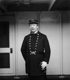 U.S.S. Brooklyn, pay clerk Ramsey, between 1896 and 1899. Creator: Unknown