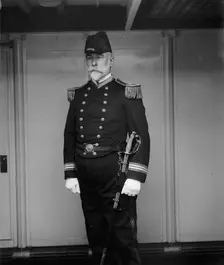 U.S.S. Brooklyn, Paymaster Ichabod Goodwin Hobbs, between 1896 and 1899. Creator: Unknown