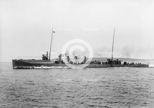 U.S.S. Downs, 1913. Creator: Harris & Ewing.
