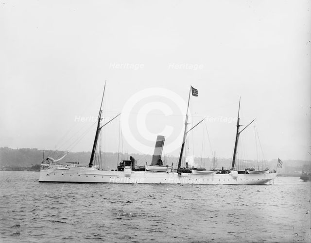 U.S.S. Dolphin, between 1885 and 1901. Creator: Unknown.