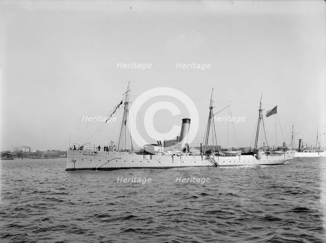 U.S.S. Dolphin, between 1885 and 1901. Creator: Unknown.