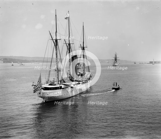 U.S.S. Dolphin, between 1885 and 1901. Creator: Unknown.
