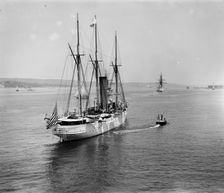 U.S.S. Dolphin, between 1885 and 1901. Creator: Unknown