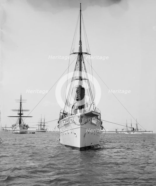 U.S.S. Dolphin, between 1890 and 1901. Creator: Unknown.