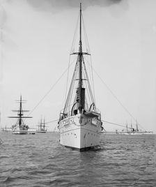 U.S.S. Dolphin, between 1890 and 1901. Creator: Unknown