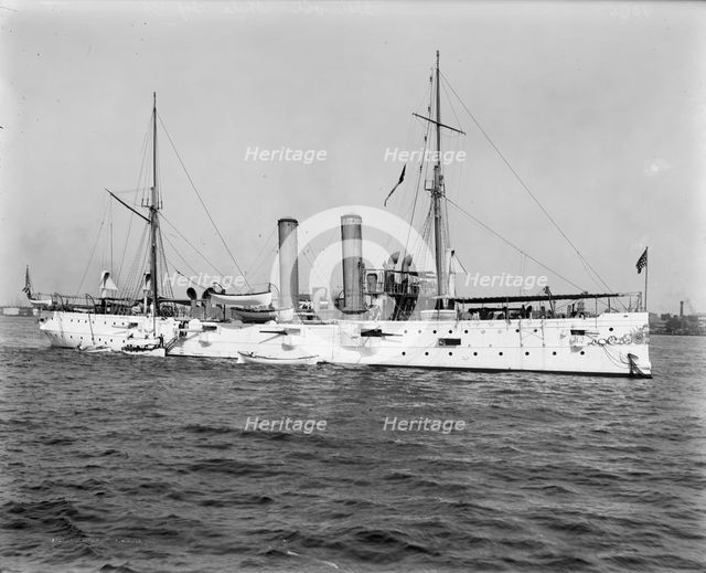 U.S.S. Detroit, 1899 Sept. Creator: Unknown.