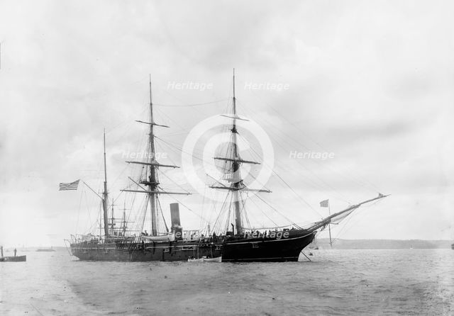 U.S.S. Enterprise, between 1890 and 1901. Creator: Unknown.