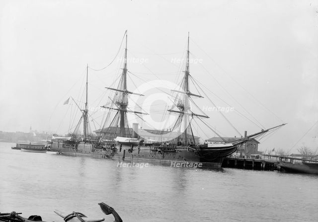 U.S.S. Enterprise, between 1890 and 1901. Creator: Unknown.