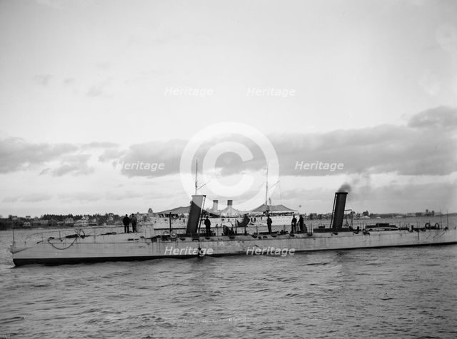 U.S.S. Ericsson, between 1897 and 1901. Creator: Unknown.