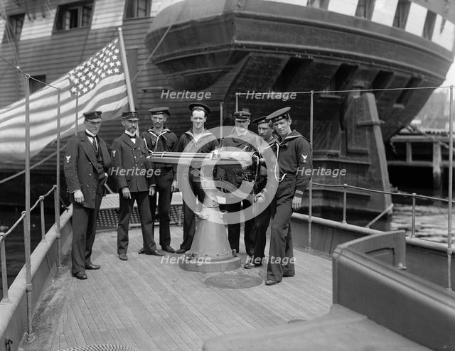 U.S.S. Free Lance, petty officers, 1898, 1898. Creator: Unknown.
