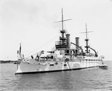 U.S.S. Kentucky, 1900 or 1901. Creator: Unknown