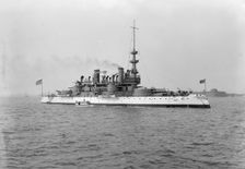 U.S.S. Indiana, between 1895 and 1901. Creator: Unknown