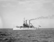U.S.S. Iowa, between 1897 and 1901. Creator: Unknown