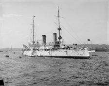 U.S.S. Olympia, between 1895 and 1901. Creator: Unknown